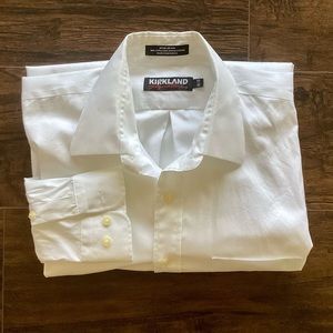 Kirkland Signature White Button Down